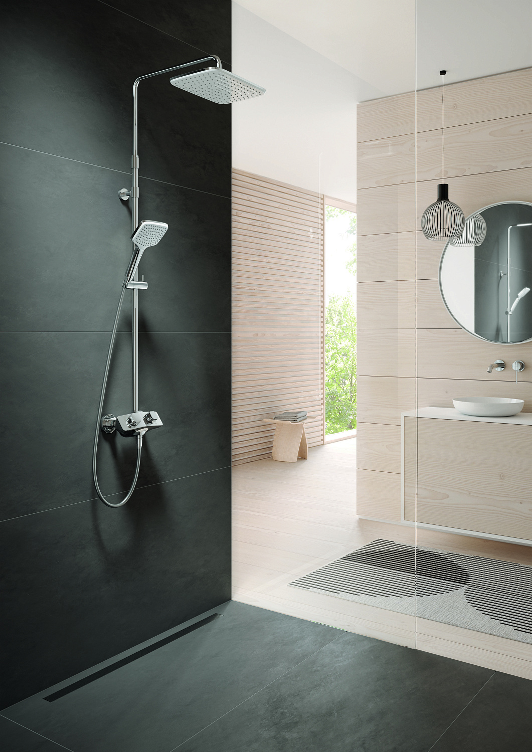 Как начать отличный день с душевыми системами KLUDI