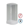 Душевая кабина Niagara Promo P100/80/26L/MT 100х80, профиль белый, стекло матовое
