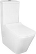 Унитаз-компакт Azario Quadro AZ-2175 UQ1 безободковый, с микролифтом