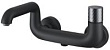 Смеситель IDDIS Twist TWIBLBTi02WA для ванны с душем, черный матовый