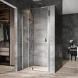 Душевая дверь в нишу Ravak Nexty NDOP2-100 Transparent, профиль блестящий