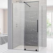 Дверь для душевого уголка Radaway Furo Black KDJ 130 L, без боковой стенки