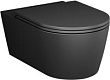 Унитаз подвесной AM.PM Func C8F1701MBSC FlashClean, с микролифтом, черный матовый