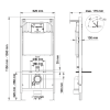 система инсталляции для унитазов berges wasserhaus novum 040000