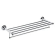 Полка Bemeta Retro с полотенцедержателем 665x120x225мм, хром