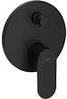 Смеситель Hansgrohe Rebris S 72466670 для ванны с душем, черный матовый