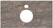 Столешница Kerama Marazzi Plaza Classic PL1.SG570002R\120