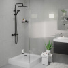hansgrohe-Vernis-Shape-240-1jet-showerpipe-26427670-with-thermostat,-matt-black