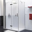 Душевой уголок Wasserkraft Aller 10H10LB black matt, 120x100 см