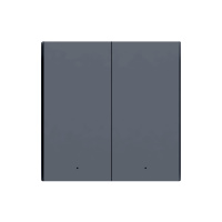 Выключатель-Aqara-H1-EU-двухклавишный-тёмно-серый-Aqara