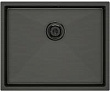 Мойка кухонная Paulmark Next PM215444-GM вороненая сталь