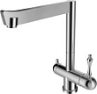 Смеситель Zorg Inox Lora SZR-1017-7B для кухонной мойки