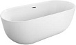 Акриловая ванна BelBagno BB706-1800-800 180x80 см со сливом-переливом, с донным клапаном