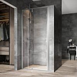 Душевая дверь в нишу Ravak Nexty NDOP2-100 Transparent, профиль сатин