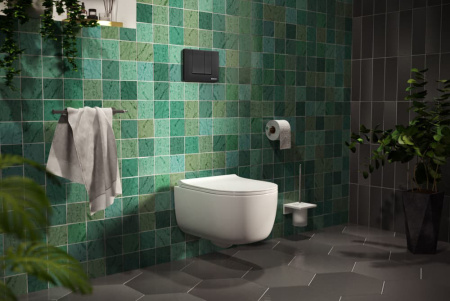 система инсталляции для унитазов berges wasserhaus novum s5 кнопка смыва черная soft touch