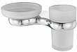 Стакан WasserKraft Berkel K-6826 с мыльницей