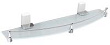 Полка WasserKraft Leine K-5044WHITE с бортиком
