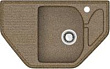 Мойка кухонная ZETT lab. T022Q009 терракот