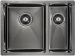 Мойка кухонная Paulmark Zusat PM225944-GML вороненая сталь, L