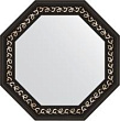 Зеркало Evoform Octagon BY 3767 черный ардеко