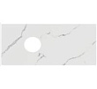 Столешница Kerama Marazzi Iconico CO5.SG50008220R\100 Монте Тиберио 100 см, белая матовая