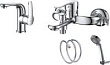 Набор смесителей D&K DA1360001SET