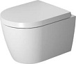 Унитаз подвесной Duravit ME by Starck 45300900A1 безободковый, комплект