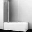Шторка на ванну Wasserkraft Berkel 48P02-110L Matt glass Fixed