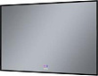 Зеркало Grossman Pragma-норма Black 18100802 100x80 см, с подогревом, LED-подсветкой