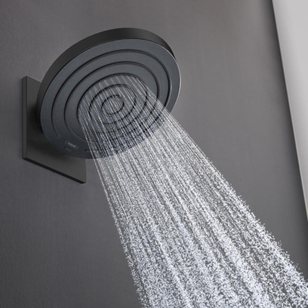 hansgrohe-pulsify-overhead-shower-260-2jet-matt-black-without-ecosmart--hg-24150670_1