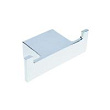 Крючок Bemeta VIA двойной 79x27x35мм, хром 135006032