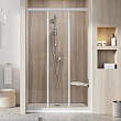 Душевая дверь в нишу Ravak Supernova ASDP3-100 Transparent, профиль сатин