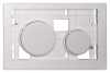 Кнопка смыва Tece Loop Modular 9240664 кнопка белая антибактериальная, стекло