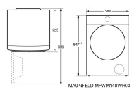 MAUNFELD-MFWM148WH03