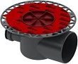 Сифон для душевого трапа TECE TECEdrainpoint S 360 75 00 горизонтальный DN 100