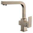 Смеситель Zorg Clean Water ZR 311 YF-NICKEL для кухонной мойки, никель