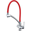 Смеситель Lemark Comfort LM3070C-Red для кухни  с подключением к фильтру с питьевой водой