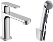 Смеситель Hansgrohe Rebris S 72215000 для раковины, с гигиеническим душем, хром