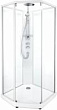 Душевая кабина IDO Showerama 10-5 Comfort 131.404.208.314 100x100, профиль алюминий
