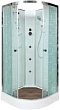 Душевая кабина Deto EM1580NGM 80x80 с гидромассажем