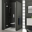 Душевая дверь в нишу Ravak SmartLine SMSD2-90 A L Transparent, профиль хром