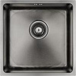Мойка кухонная Paulmark Lassan PM304444-GM вороненая сталь