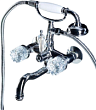 Смеситель Boheme Crystal 273-CRST для ванны с душем