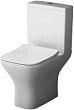 Унитаз-компакт AM.PM Gem 2.0 C908601SC безободковый, с микролифтом