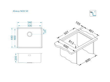Alveus_Nox_50_Undermount_U