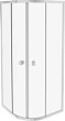 Душевой уголок Jacob Delafon Serenity E14R80-GA 80x80