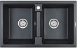 Мойка кухонная Paulmark Zwilling PM238150-BLM черный металлик