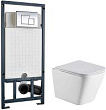 Комплект Инсталляция WeltWasser Marberg 507 SE + унитаз Gelbach 004 GL-WT с микролифтом