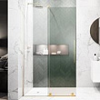 Душевая дверь в нишу Radaway Furo Gold Walk-in 80 L, без боковой стенки