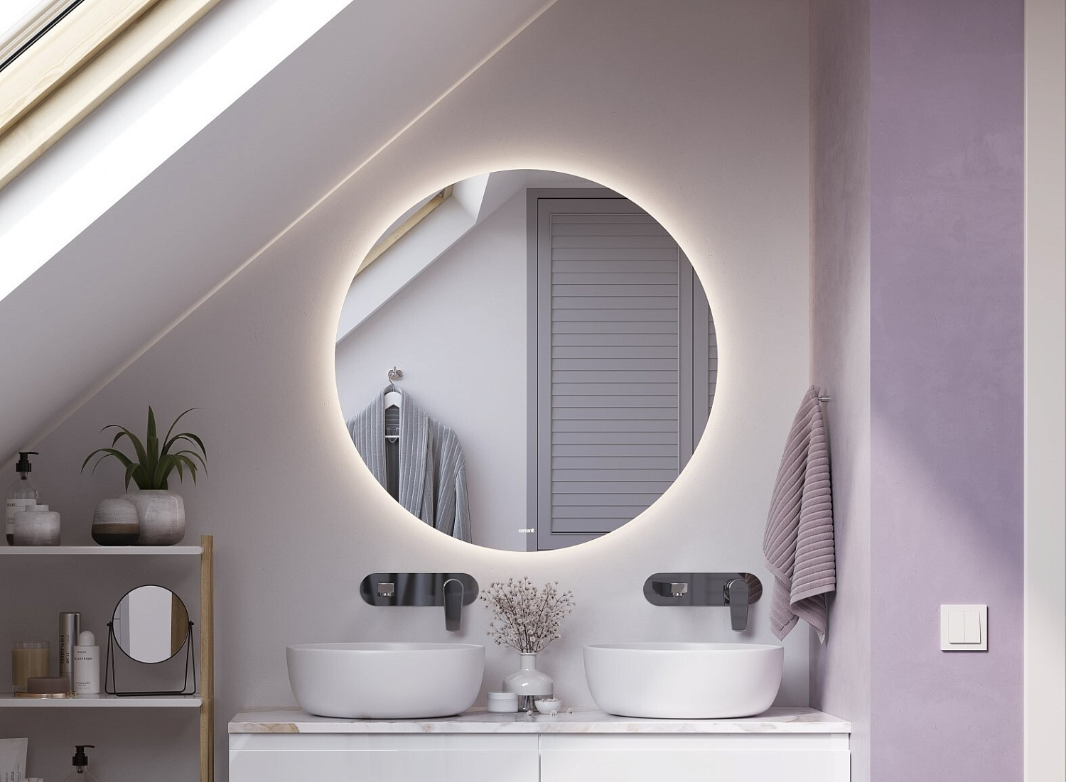 Выбираем зеркало в ванную комнату